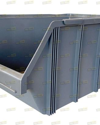 Cassette a bocca di lupo in plastica usate