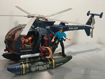 Elicottero Police Force - Chap Mei Vintage - 34 cm