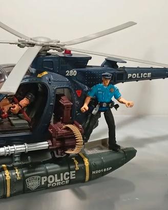 Elicottero Police Force - Chap Mei Vintage - 34 cm