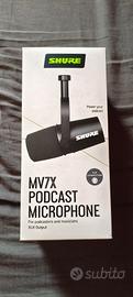 Microfono Shure MV7X Dinamico