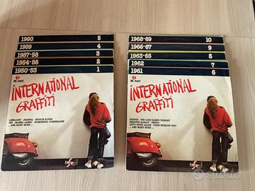 Dischi vinile 33 giri international graffiti 10pz