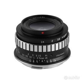ttartisan 23mm f1.4 per Fuji x