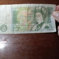 banconota inglese da collezione