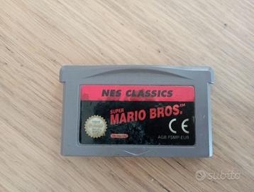 Nes Classics Super Mario Bros Gioco Gba Game Boy