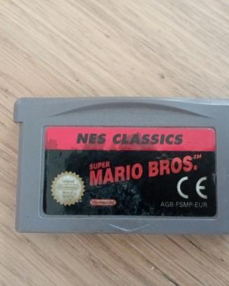 Nes Classics Super Mario Bros Gioco Gba Game Boy