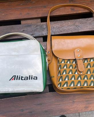 Borse Alitalia vintage anni 70