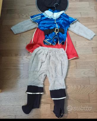 costume carnevale gatto con gli stivali 