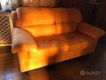 Divano 2 Posti Arancione