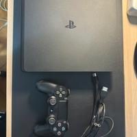 Console play station 4 500gb con controller e cavi