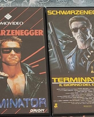 VHS originali Terminator 1-2