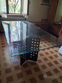 tavolo in vetro 