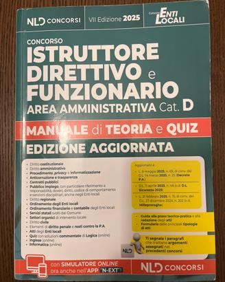 Istruttore direttivo e funzionario amministrativo