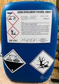 SODIO IPOCLORITO 19% AQASOFT