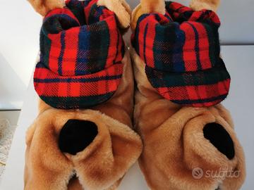 Pantofole Cane per Uomo 