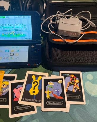 NEW NINTENDO 3DS XL + action replay + porta giochi