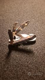 Pinza da taschino Jeans Acciaio inox