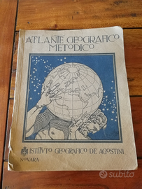 Atlante geografico Metodico della De Agostini 1930