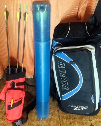 Arco olimpico, riser Samick, dotazione completa