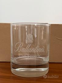 Bicchieri Ballantines Scotch whisky