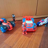 spydey e i suoi amici con veicoli