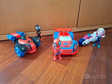 spydey e i suoi amici con veicoli