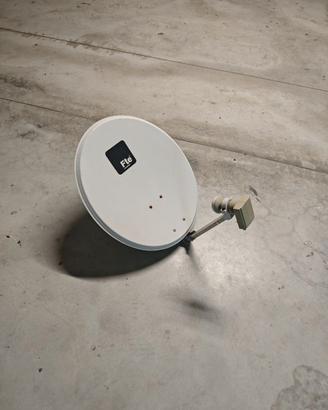 Antenna parabolica con LBN 2 uscite