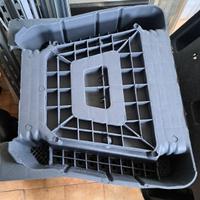 pallet in plastica porta sedie supporto 