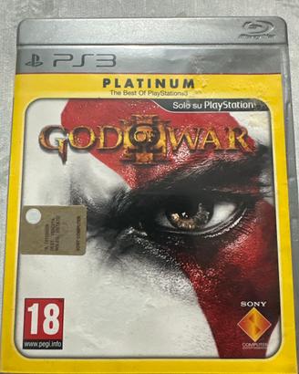 The god of war ps3