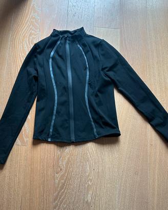giacca sportiva con cerniera