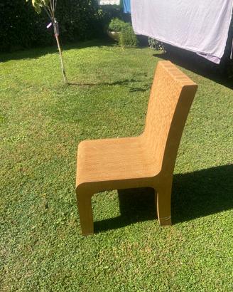 sedia in cartone