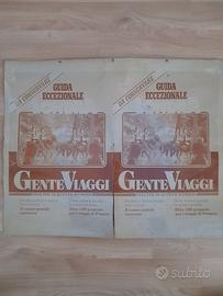 Insegna Targa Metallo Vintage "GENTE VIAGGI"