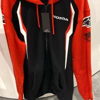 FELPA HONDA CON CAPPUCCIO ZIP HOODIE 08ALPZIPHD2L