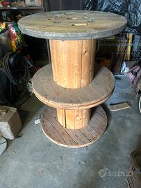 2 Bobine -  legno da arredameto giardino