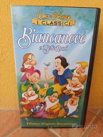 DISNEY BIANCANEVE VHS