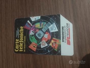 scheda telefonica a tiratura limitata 