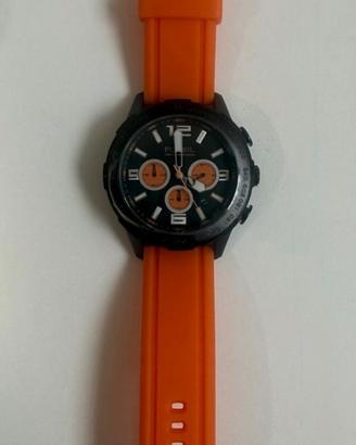 Orologio Fossil Arancione Nero