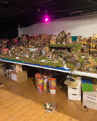 Presepe meccanico grande