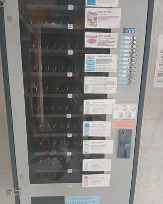 distributore prodotti per lavanderia 
