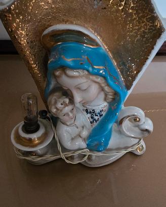 madonna con bambino vintage