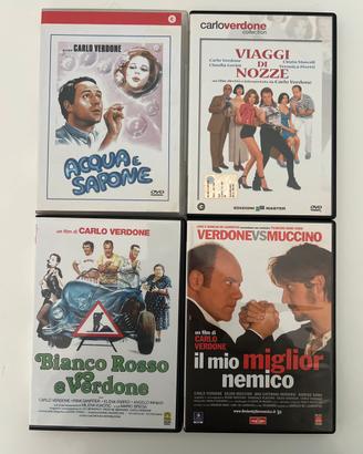 4 Dvd da collezione di Carlo Verdone