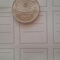 Moneta 1000 lire.