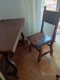 Tavolo/scrivania con sedia