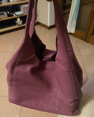 Borsa in pelle artigianale