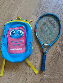 Set Racchetta Tennis Bambina HEAD Maria 23 + Zaino