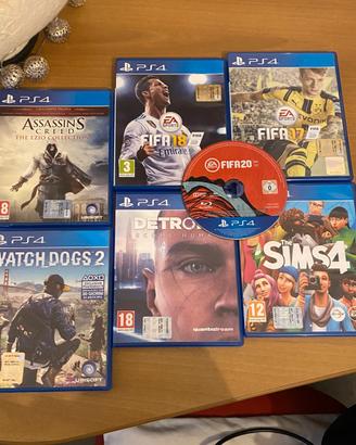 Lotto giochi  PS4 + singolo gioco