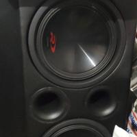 subwoofer type r serie nera con box