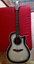 chitarra acustica Clarissa elettrificata 