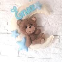 fiocco nascita orsetto 