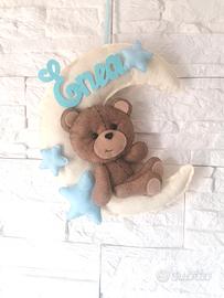 fiocco nascita orsetto 