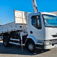 RENAULT MIDLUM 180 Ribaltabile Con Gru Stern